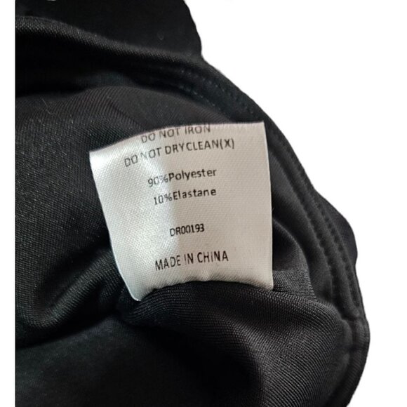 NWT Meshki black seara devore long sleeve corset top leopard mini dress size XS - Picture 6 of 13